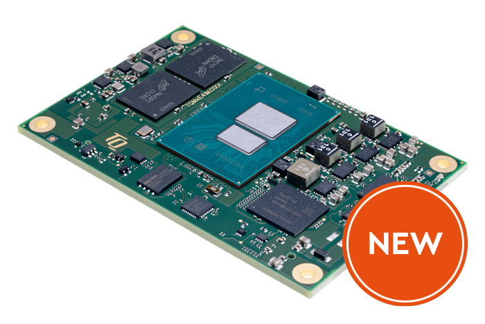 Embedded Modul TQMxE41M - COM Express Mini Modul mit Intel Atom® x7000E & x7000RE Serie, Intel® Core™ i3-N305 und Intel® Prozessor N Serie