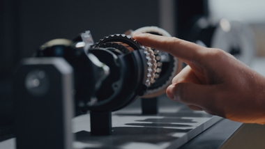 Close-up of the Harmonic Pin Ring Gear from TQ