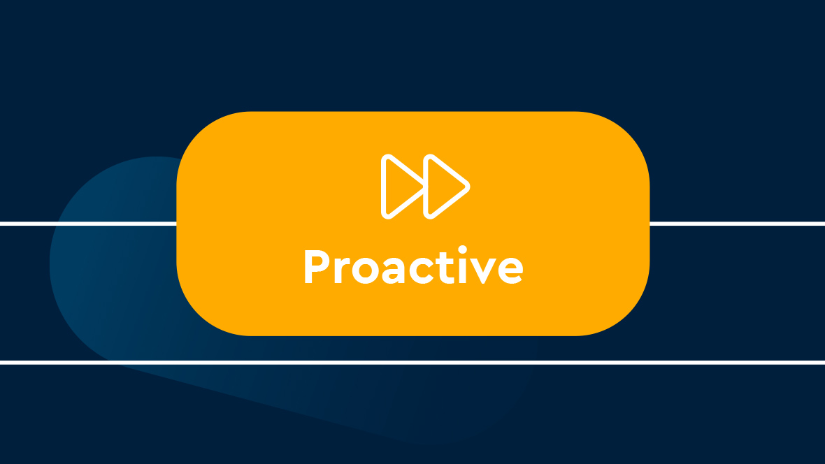 Orange button proactive