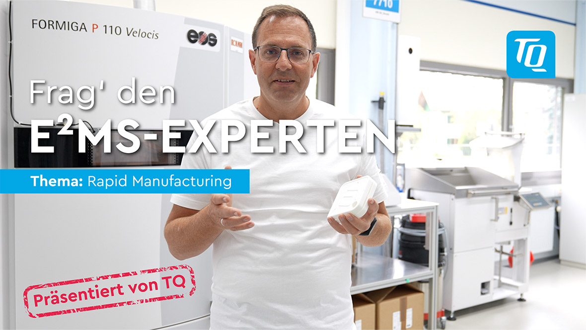 Frag den E²MS Experten Rapid Manufacturing Martin Silberkuhl