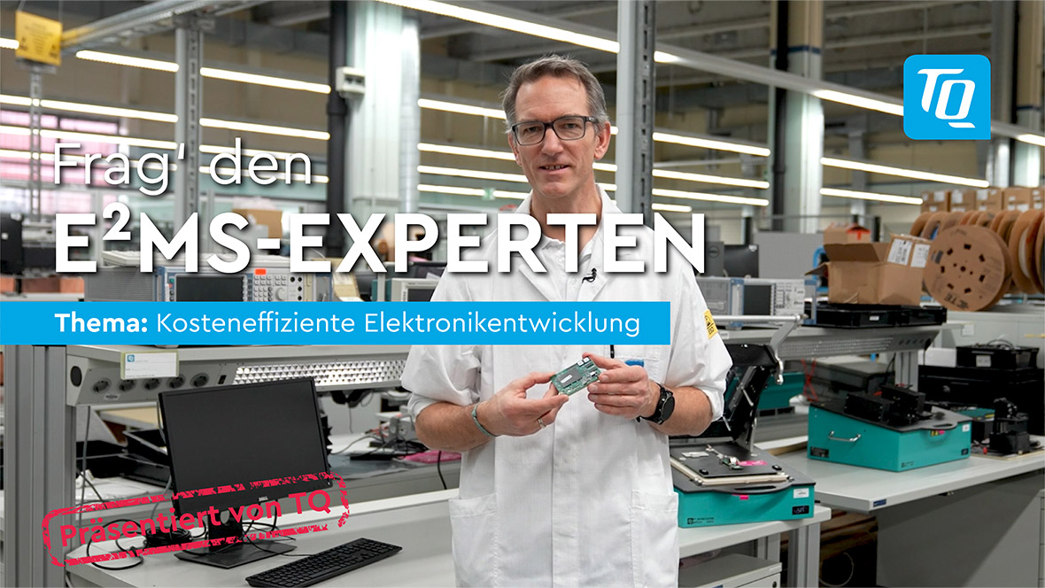 Frag den E²MS-Experten Georg Weiß Kosteneffiziente Elektronikentwicklung