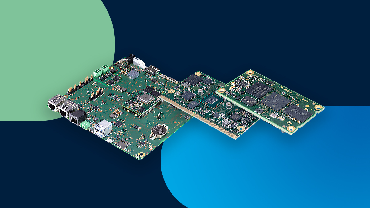 Drei Embedded Module mit Arm Architektur von TQ