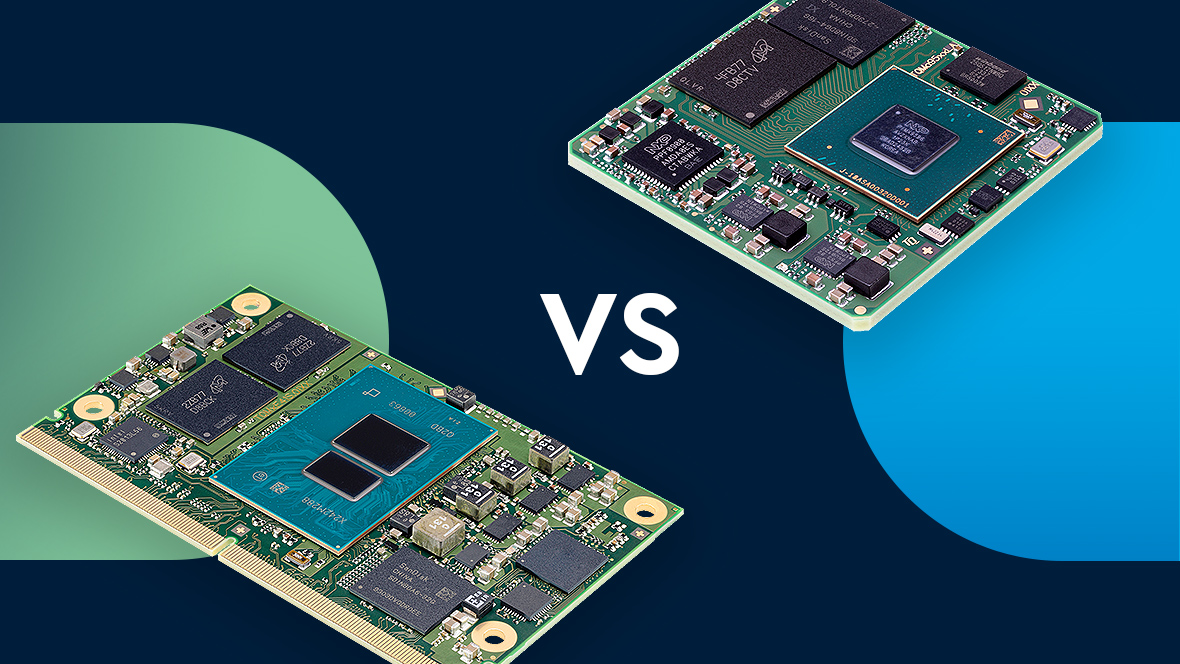 Zwei TQ-Embedded Module zum Vergleich