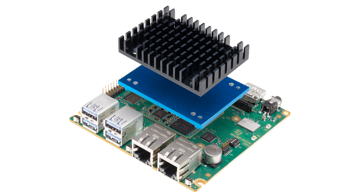 Aufbau des TQ-Embedded Moduls MBa8MP-RAS314