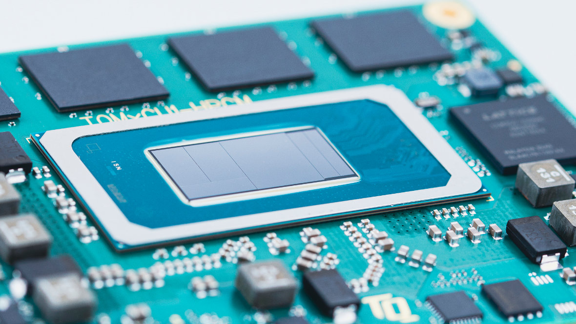 Close-up embedded module TQMxCU1-HPCM