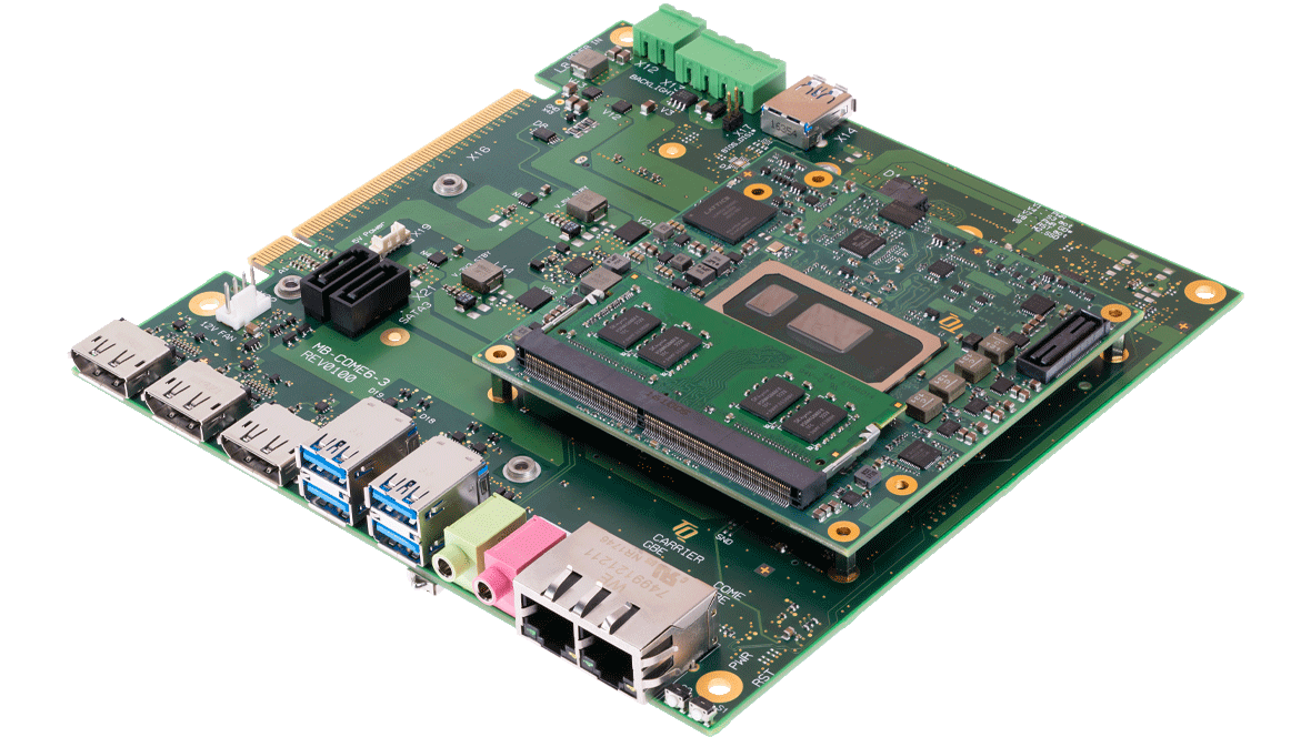 MB-COME6-3 mit TQMx80UC SMARC