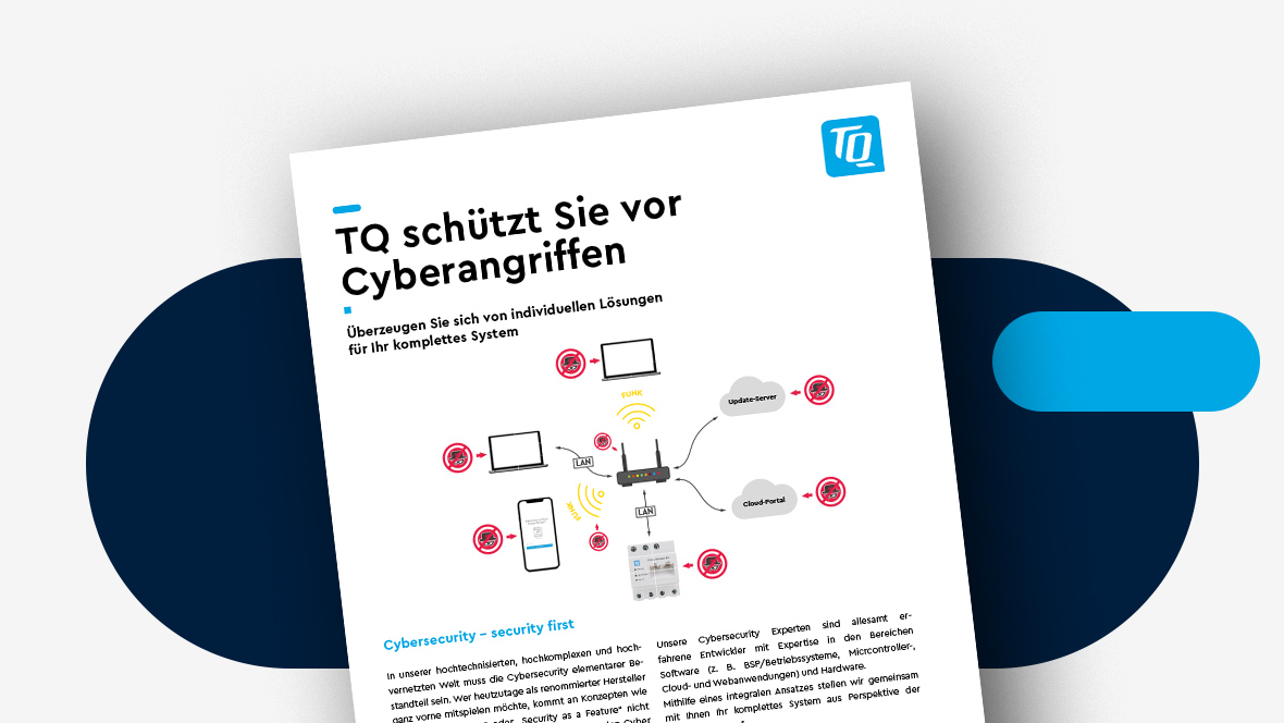 Ausschnitt der ersten Seite des TQ Onepagers zur Cybersecurity