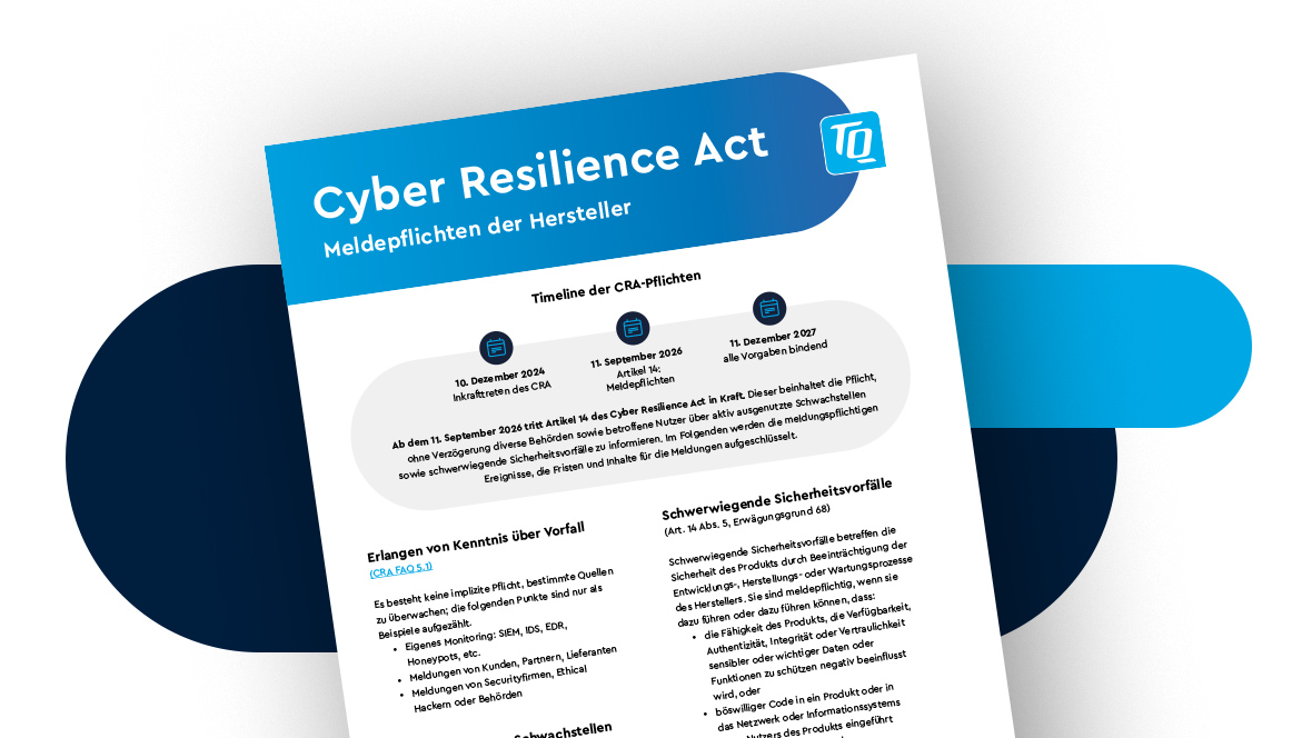 Preview Image: Cyber Resilience Act One-Pager