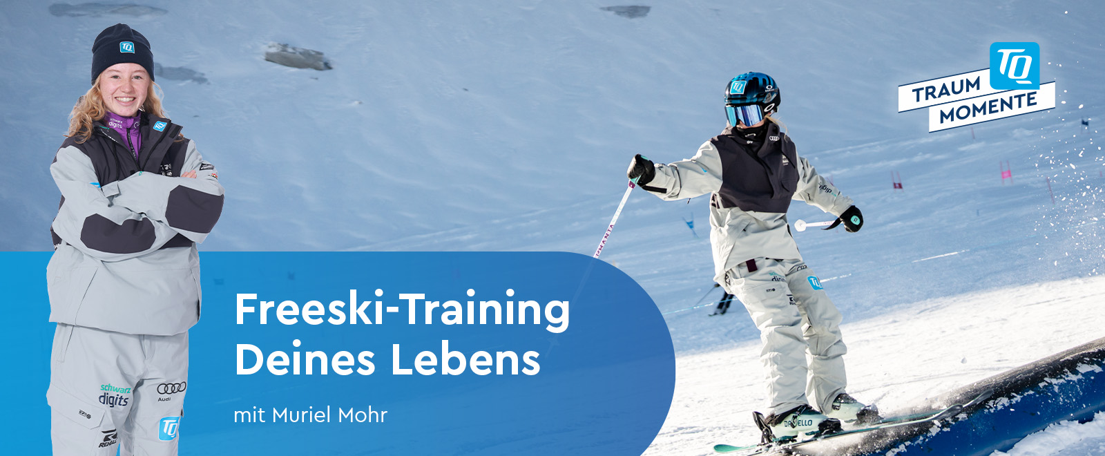 TQ-Traummoment: Freeski-Training mit Muriel Mohr