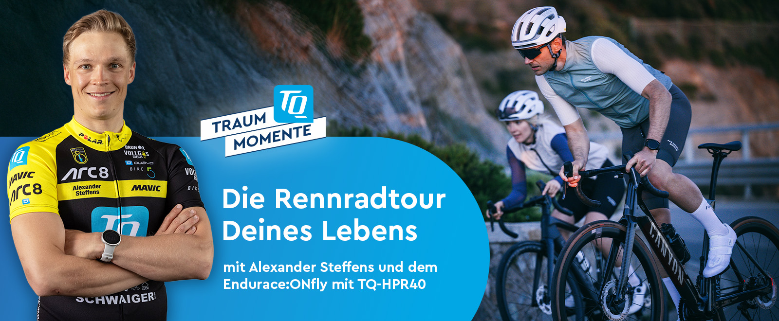 Die Rennradtour Deines Lebens mit Alexander Steffens