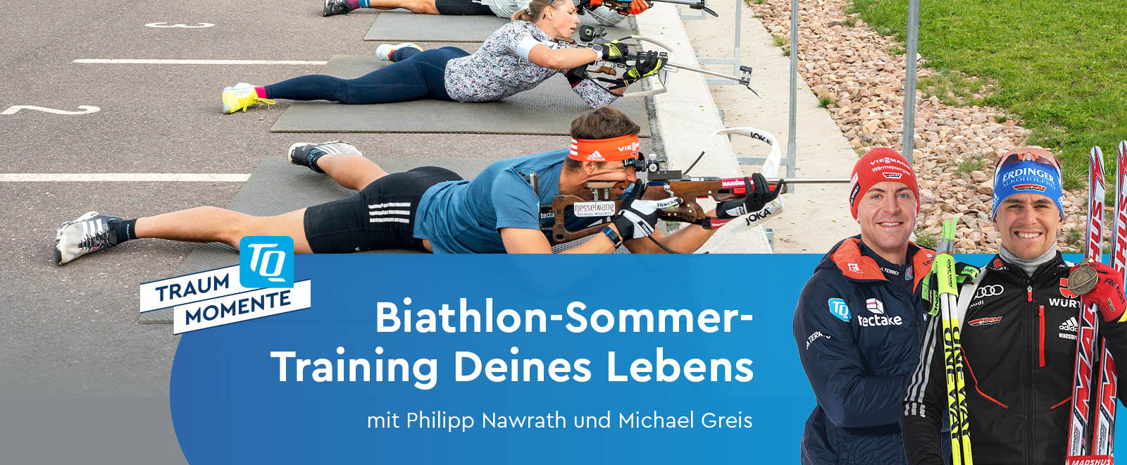 TQ-Traummoment Sommer-Biathlon-Training