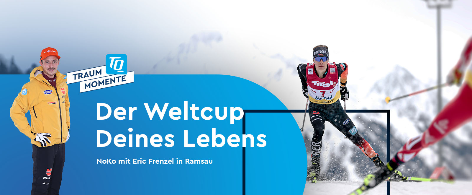 Header TQ-Traummoment Weltcup Deines Lebens Nordische Kombination