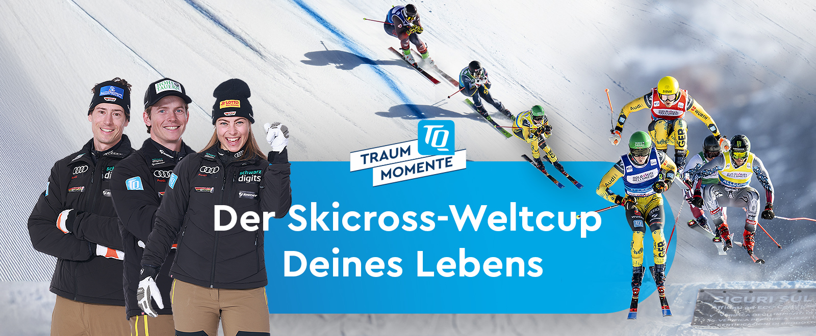 TQ-Traummoment Skicross Weltcup mit den DSV Athleten