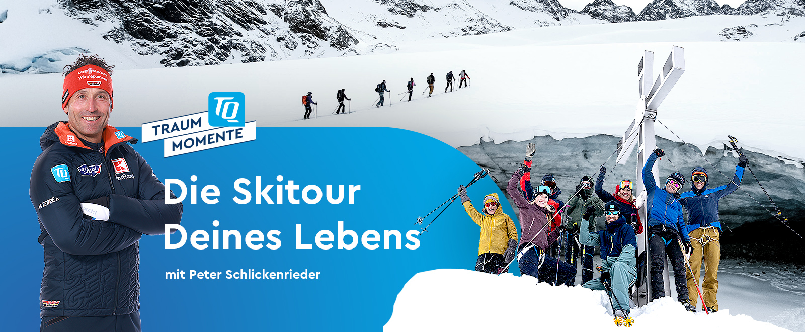 Header TQ-Traummoment Skitour mit Peter Schlickenrieder 2025