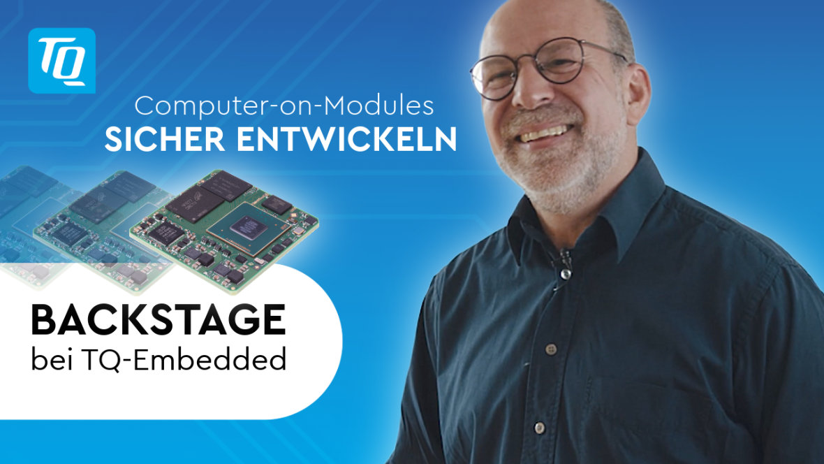 Video Vorschaubild Backstage bei TQ-Embedded Security in der Entwicklung