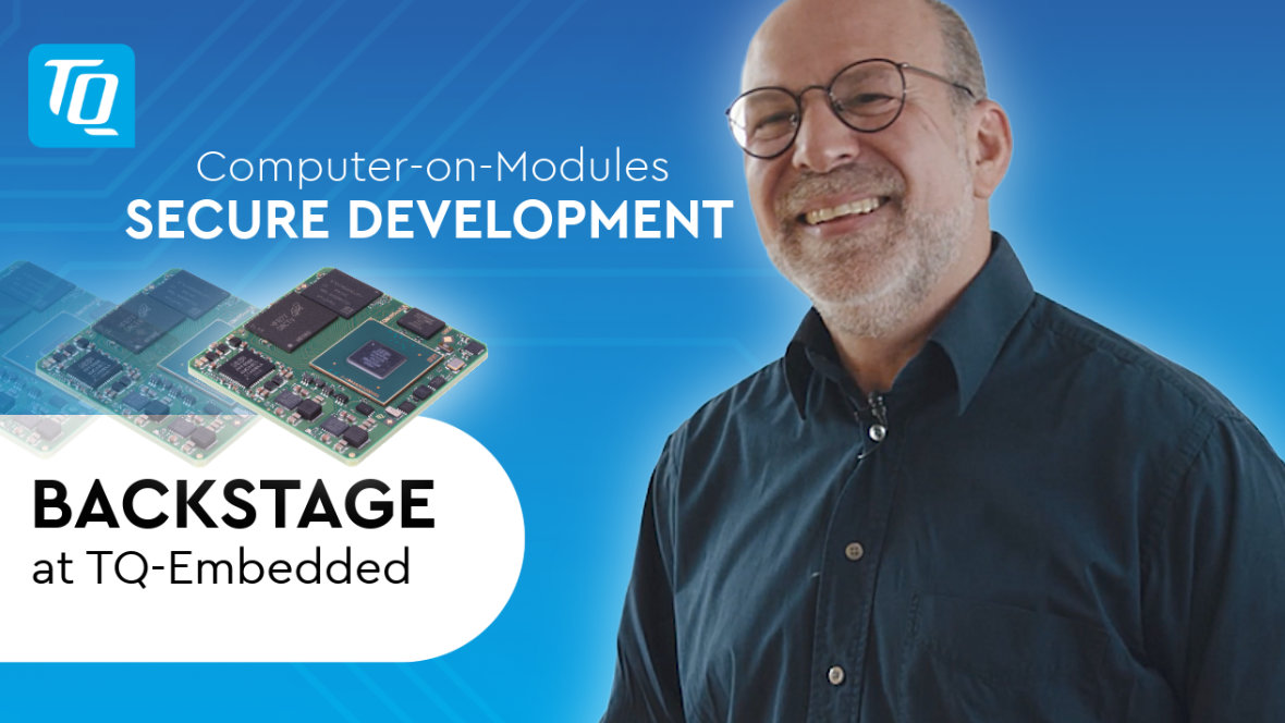 Video preview image Backstage at TQ-Embedded Security in development