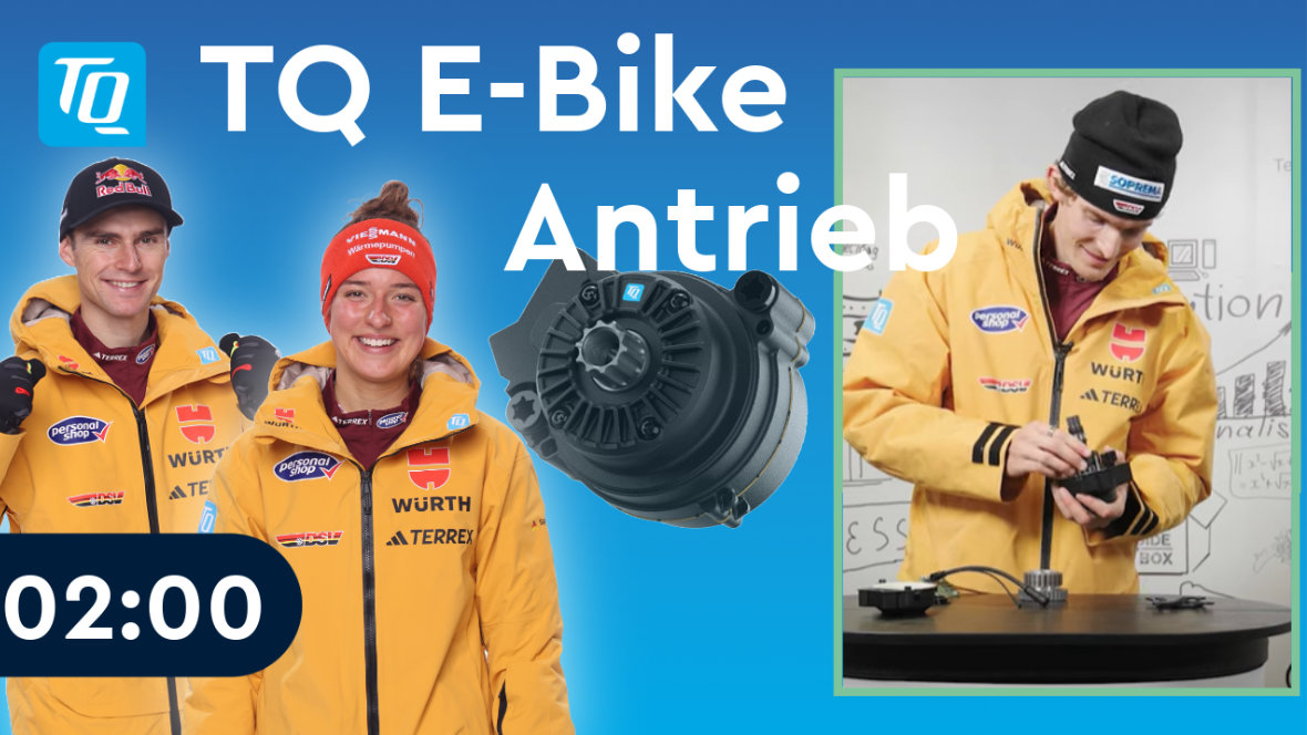 TQ-Challenge E-Bike Motor zusammenbauen