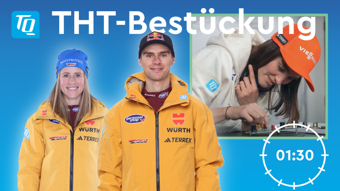 TQ-Challenge THT Bestückung mit Wintersportlern