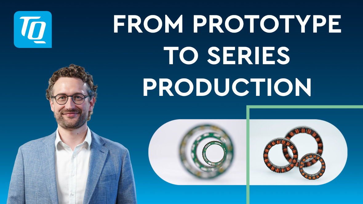 Preview image from prototype to series production Video TQ-RoboDrive