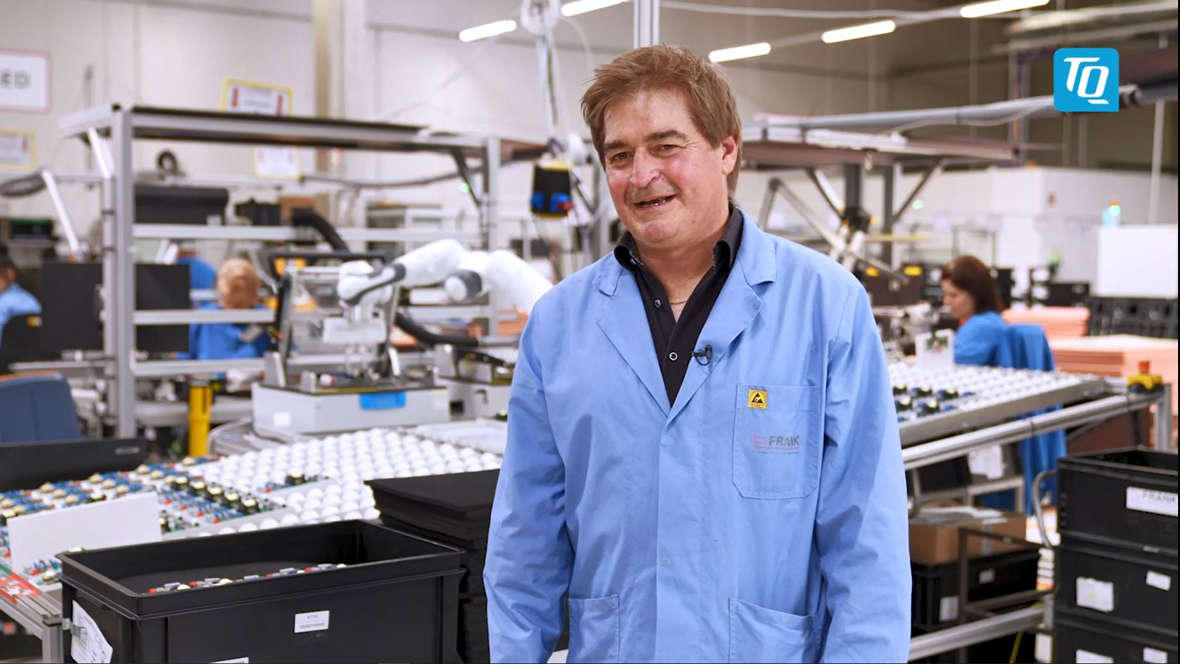 Video Cobot bei FRANK Elektronik